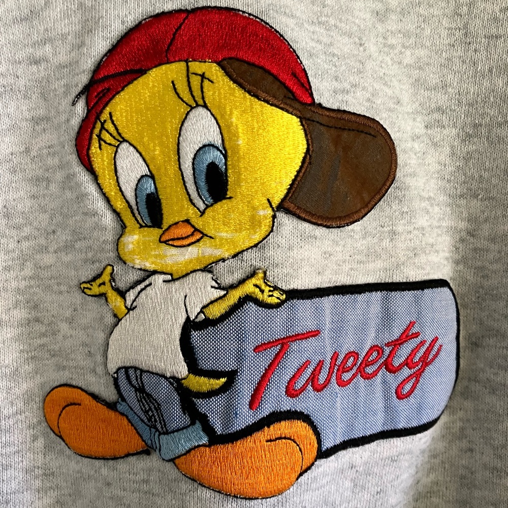 Vintage Tweety Bird Sweatshirt 1992 - Picture 2 of 7